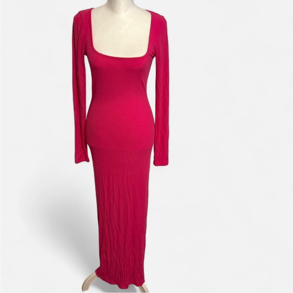 Skims Soft Lounge Long Sleeve Dress